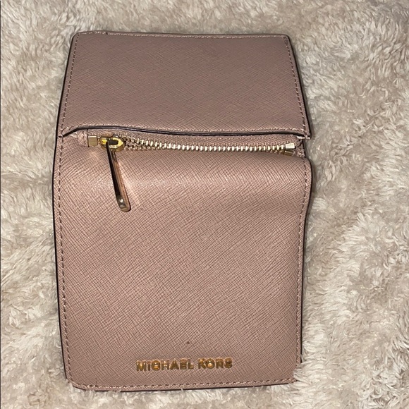 Michael Kors pink mini purse and pink wallet - Picture 4 of 5